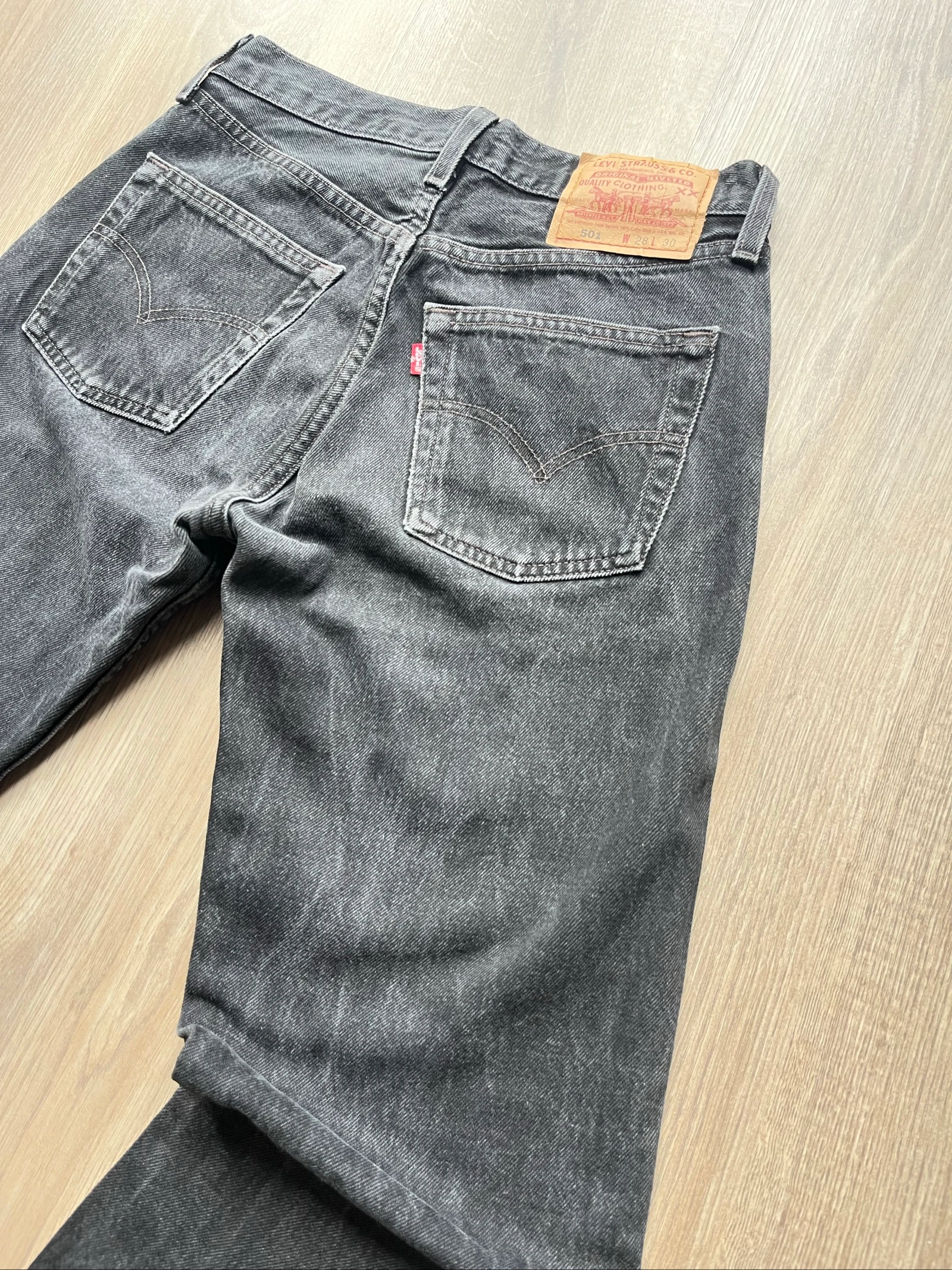 Levi’s Jeans Denim Blauw Vintage Y2K Archive Rechte Regular Streetwear origineel – photo 2